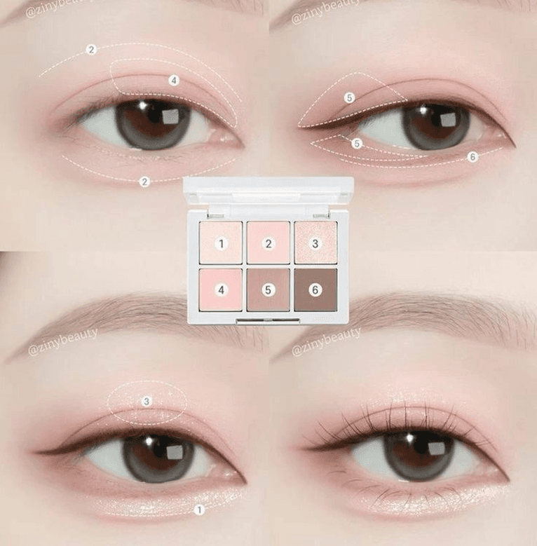 Ahri Color eye makeup close-up