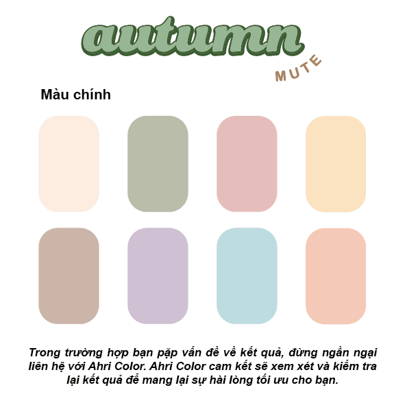 Ahri Color summer palette