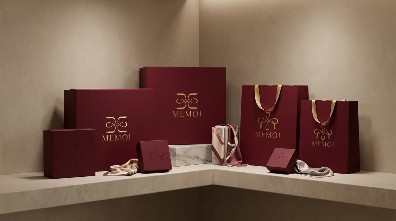 MEMOI full brand showcase — packaging collection