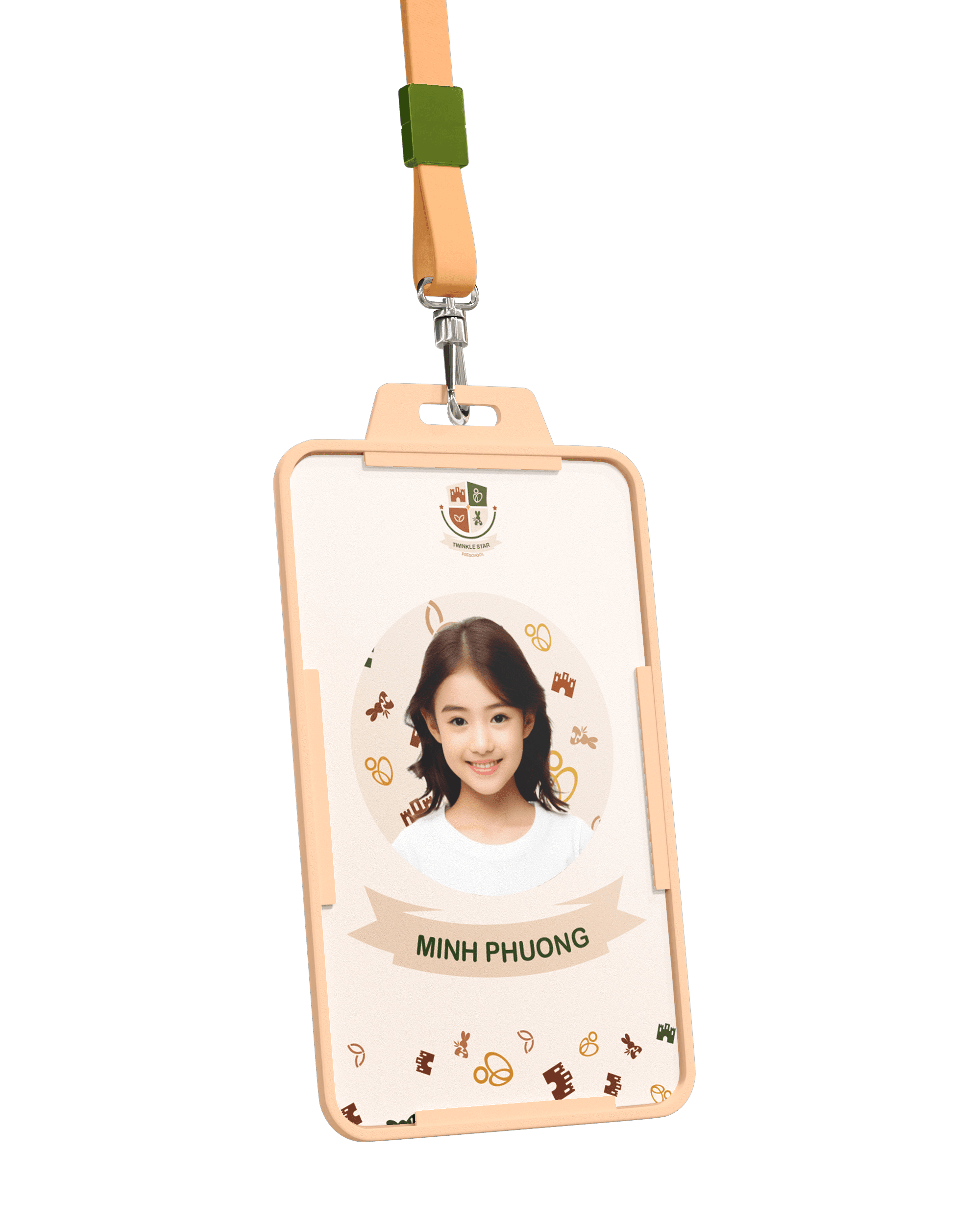 Twinkle Star tag card