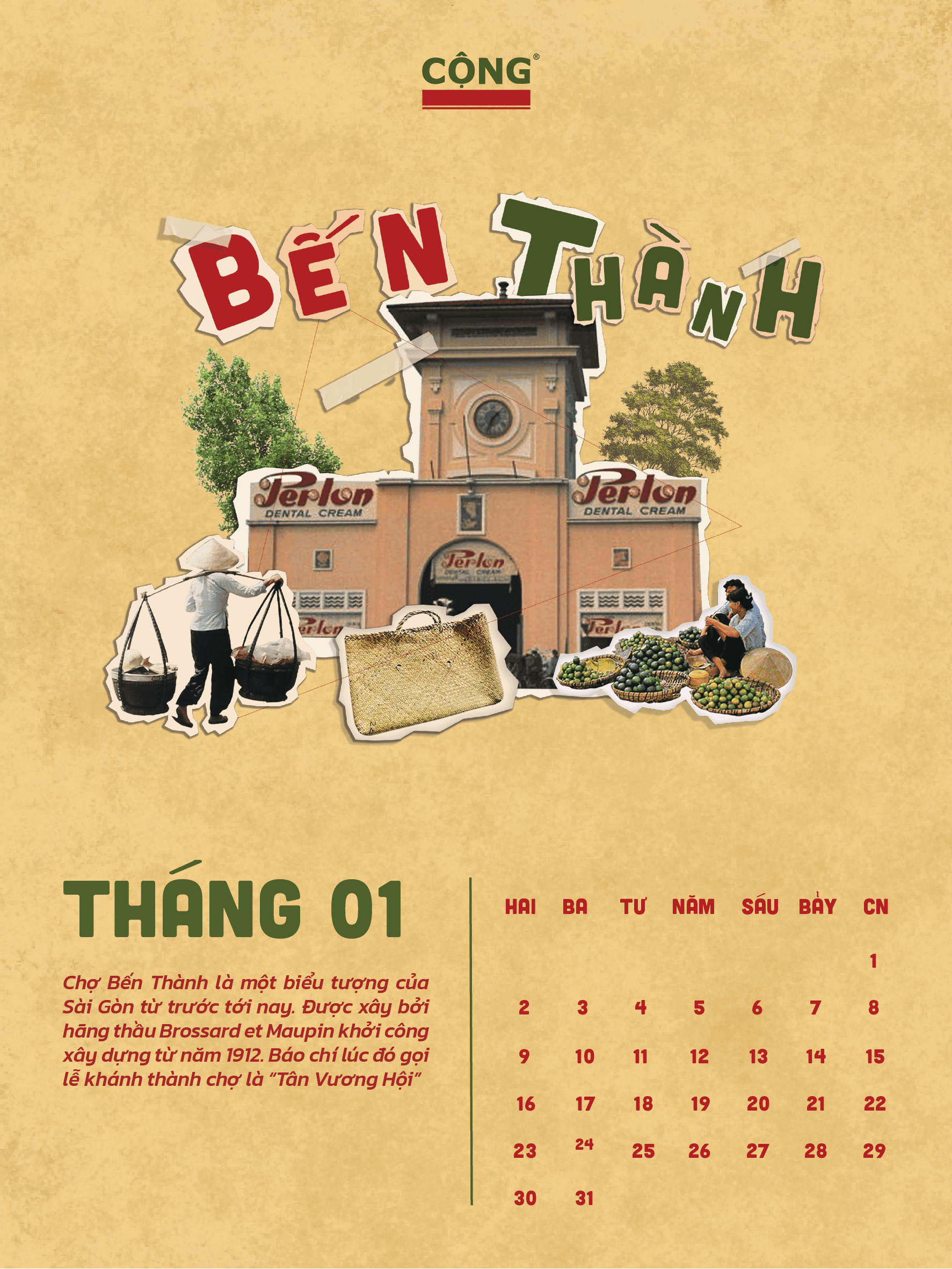 Hồi Calendar — Tháng 1