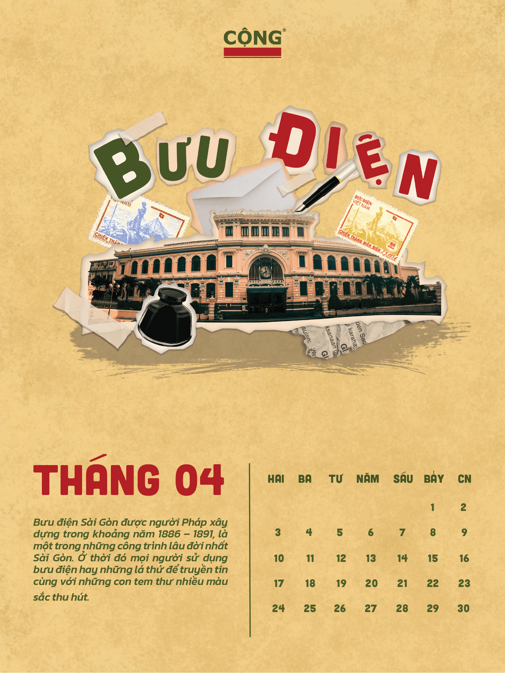 Hồi Calendar — Tháng 4