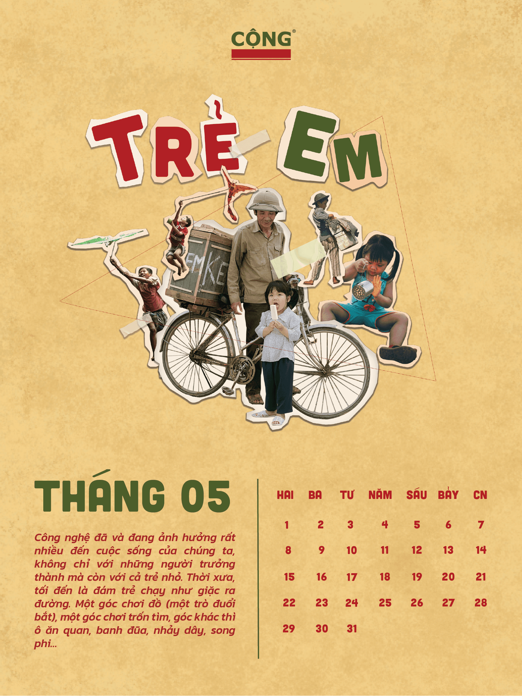 Hồi Calendar — Tháng 5