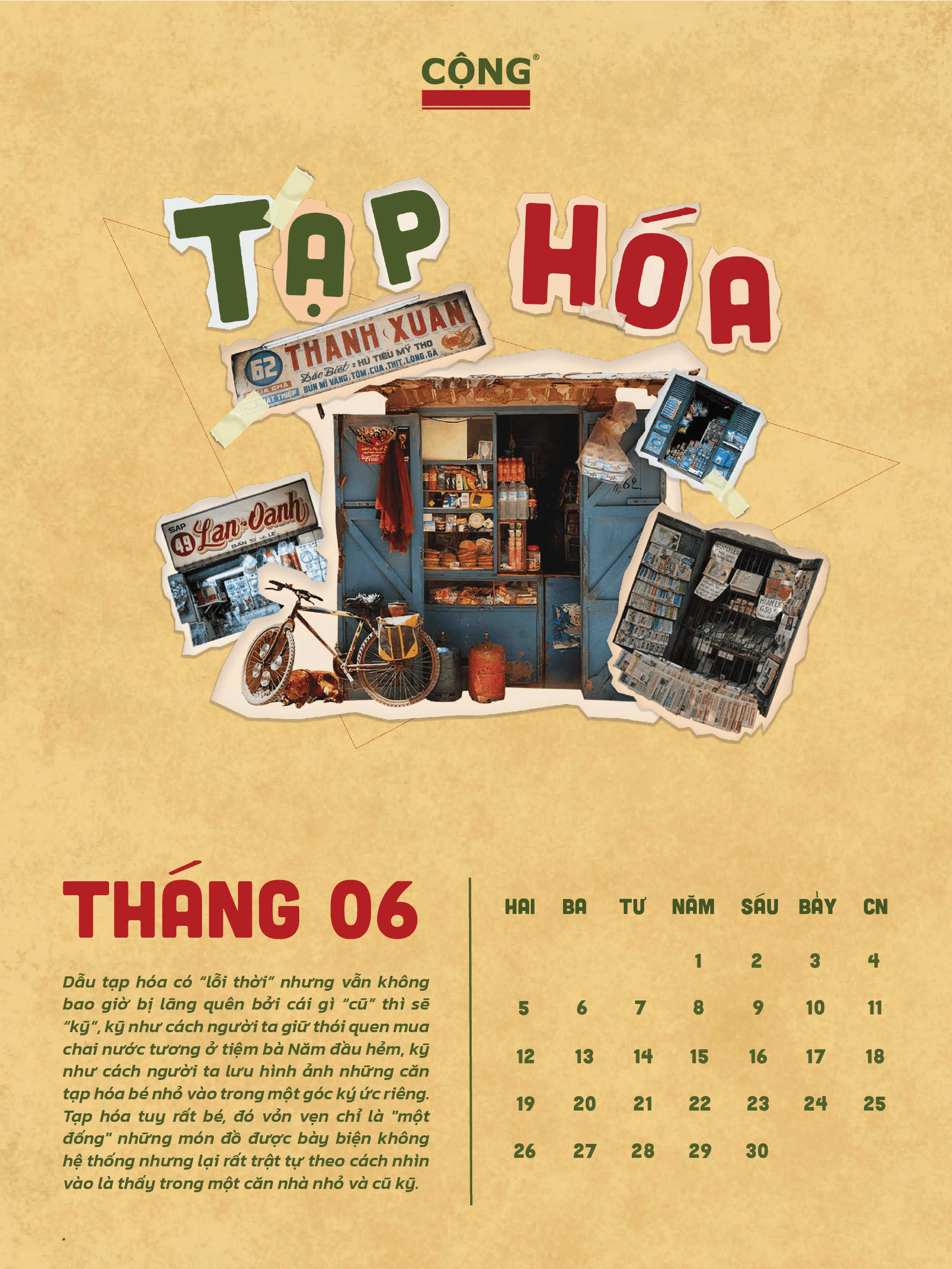 Hồi Calendar — Tháng 6