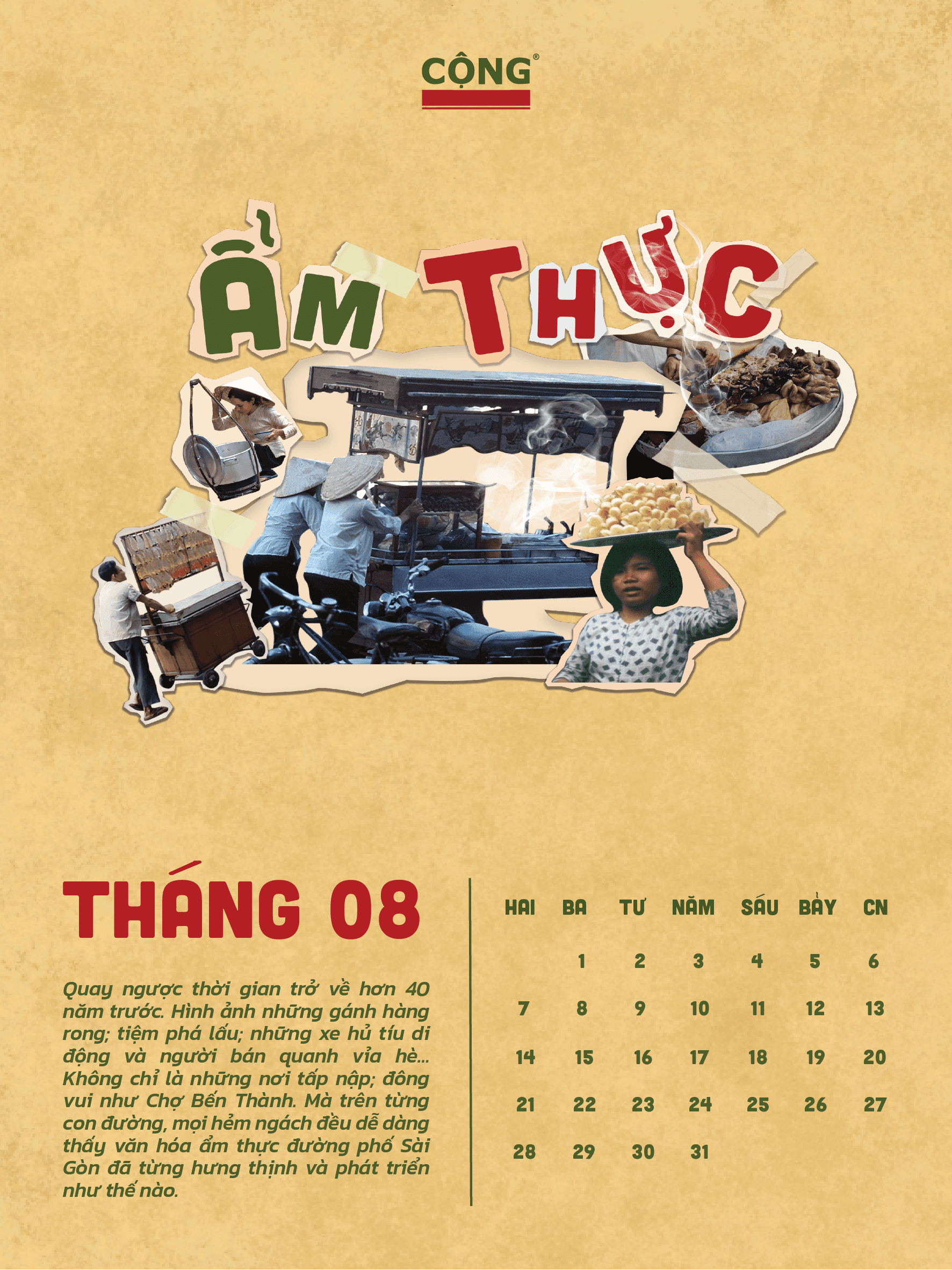 Hồi Calendar — Tháng 8