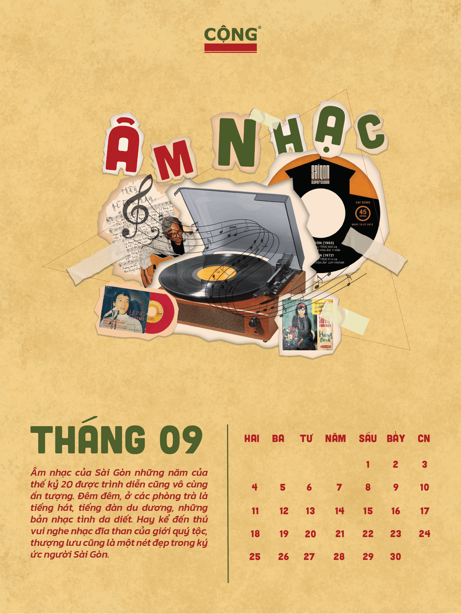 Hồi Calendar — Tháng 9